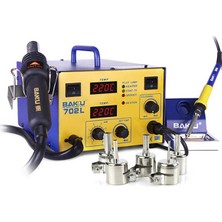 KSB Store Baku BK-702L Hassas Kontrollü Dijital Sıcak Hava ve Havya Istasyonu
