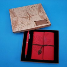 Hace Bazaar Kırmızı Kalem ve Defter