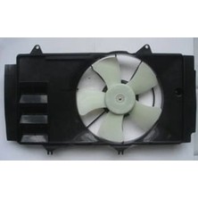 Trn Toyota Yarıs- 00/02; Radyatör Fan Davlumbazı Komple 1.4cc D-4d (5kanat) (Siyah) (Tw)