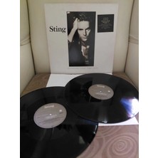 Plakperest Sting – ...nothing Like The Sun - 1987  Almanya  Basım 33 Lük 2xlp Plak