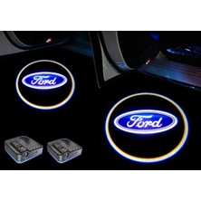 Mky Store Ford Kapı Altı LED Aydınlatma Araç Logolu 4 Kapılık