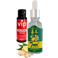 L.7 Days Saçbakım Yağı All Uni.sex + Vip Kadın Göğüsbüyütücü Krem 60 ml