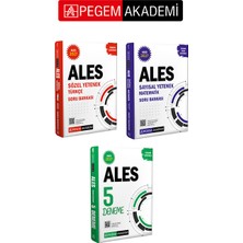 Pegem Akademi Yayıncılık PEGEM AKADEMİ 2027 ALES Tamamı Çözümlü 5 Deneme + 2027 ALES Sözel