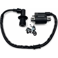 Koçak Motor Rks Freccia 125 / 150 -Akalite- Ateşleme Bobini ve Buji Başlığı