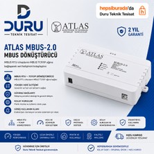 Arventec ATLAS M-Bus Konvertör Merkezi Sayaç Okuma Cihazı Kalorimetre Isı ve Su Sayacı USB