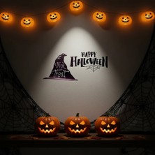 Hace Bazaar Happy Halloween Temalı Duvar Stickerı