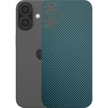 Kapps Iphone 17 ile Uyumlu Fiber Serisi Premium Arka Kapak Kaplama(Kenarlar Yoktur!)