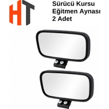 Hayat Trafik Sürücü Kursu Eğitmen Aynası-Hareketli Ayna- Dış Yan Ilave Aynası-Ikili Set