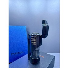 Parmida 3 Torch Pürmüz Alevli Puro Delicili Rüzgara Dayanıklı Çakmak