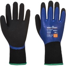 PortWest AP01 - Thermo Pro Eldiven Mavi/siyah