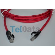 Teldata TLD-300K Cat6 3mt Kırmızı Utp Patch Kablo