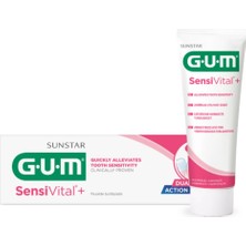 Sunstar Gum Quıckly Allevıates Tooth Sensıtıvıty Clınıcally Proven Sensivital Dual Actıon Diş Macunu 75 ml