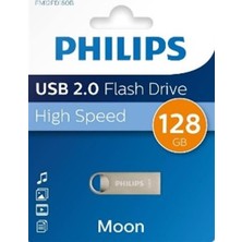 FM12FD160B/00 128GB Moon Klasik Gümüş USB 2.0 Metal Flash Bellek
