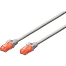Digitus DK-1617-010 U-Utp Cat6 1 Metre Awg 26-7 Cu Lszh Gri Renk Patch Kablo