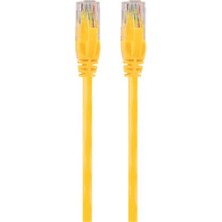 S-Link SL-CAT601YE 1m Sarı Cat6 Kablo