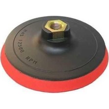 Troy 27910 Disk Altı 115MM, Cırt Zımpara Altlığı + Mil