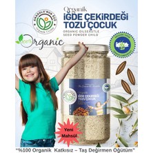 Anadolunun Özü Organik İğde Çekirdeği Tozu Çocuklar İçin 90 g |   Katkısız • Yeni Mahsul • Taş Değirmende Öğütülmüş •Organik Sertifikalı