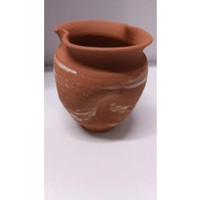 Netx Çömlek Büyük Vatoz Küpü 14X13 cm Ezik Büzgülü Akvaryum Dekoru