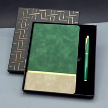 Hace Bazaar Soft Tarihsiz Deri Defter Kalem