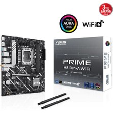 Asus Prıme H810M-A WIFI6E Ddr5 HDMI Pcıe 4.0 1851P Matx