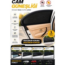 Esemiz Oto Yan Cam Perdesi Araba Arka Güneşlik Araç Anne Bebek Çocuk Perde Arka Koltuk Emzirme Örtüsü 1 Adet