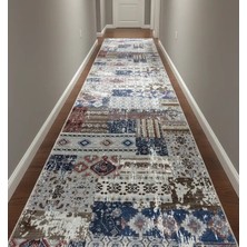 Fenomen Carpet Sarar Etnik Desenli Kaymaz Yolluk