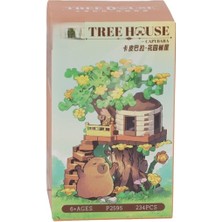 Ozkr Store P2595 Ağaçev 234 Parça Block Oyuncak