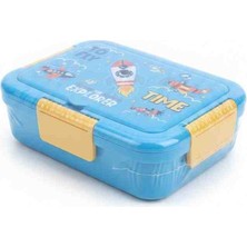 Leva Hause Lunch Box 3 Bölmeli Paslamaz Çelik Beslenme Kabı