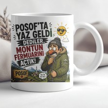 Ajans 313 AJANS313 – Posof’ta Yaz Geldi Dediler Komik & Esprili Baskılı Seramik Kupa Bardak