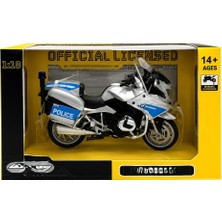 Ozkr Store 1/18 R1250-RT Model Alman Polis Motorsikleti