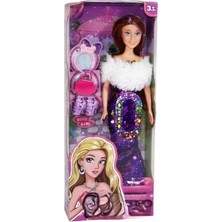 Ozkr Store SH40688 Kut.princess Pullu Kıyafet Bebek