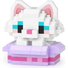 Ozkr Store LZ-8641 Kedi 170 Parça Block Oyuncak-Mini Poşet