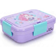 Leva Hause Lunch Box 3 Bölmeli Paslamaz Çelik Beslenme Kabı