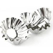 Hace Bazaar Metal Küçük 6 Parça  Kek Kapsülü (K95)