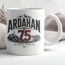 Ajans 313 AJANS313 – Ardahan Serhat Şehri Temalı Retro Baskılı Seramik Kupa Bardak