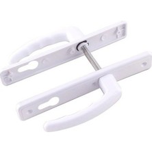 Hace Bazaar Pvc Beyaz Yale Kapı Kolu Balkon (K95)