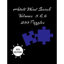 Mey İthalat Adult Word Search Volumes 5 & 6 200 Puzzles