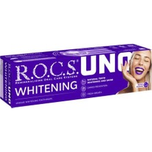 R.O.C.S. Rocs Uno Hızlı 74 gr Beyazlatıcı Diş Macunu  Etkili Beyazlatma