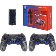 Hadron Gs5 Mını Retro Oyun Konsolu Stick HDMI Çift Gamepad 64 GB Siyah
