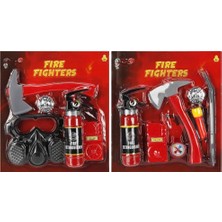 Ozkr Store Krtl.itfaiye Set Maske Y.tüpü 5-7PRÇ.2A.