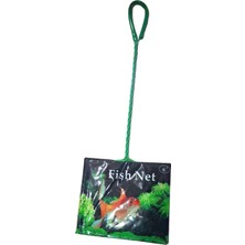 Ozkr Store Akvaryum Balık Yakalama Fileli Kepçe No:6