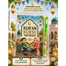 Nostaljik Lezzetler 20 Adet Kur'an Kursu Hatırası Görünmez Kalem Tebrik Kartı Hediye Seti