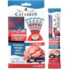 Ozkr Store Tavuk ve Kremalı Kedi Ödül Maması 14 gr x 5 Adet
