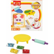 Ozkr Store Hamur Işi Oyun Hamuru Seti 200 G 6 Parça