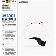 3M G3000 Beyaz Baret