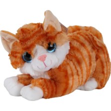 Mabelme Store KZL-2309035 Peluş 30 cm Jumbo Kedi Miyavlayan 48