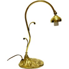 Hasyılmaz Antika Pirinç Masa Lambası 39CM