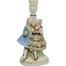 Hasyılmaz Antika Porselen Abajur 25 cm