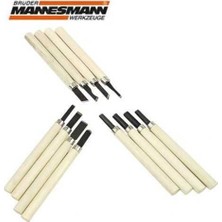 Mannesmann 690-12 Kil, Ahşap Oyma Bıçak Seti, (12 Parça)