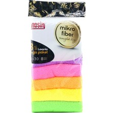 Hereveoyuncak 8'li Mikrofiber Temizlik Bezi Seti - Renkli - Leeke Bırakmaz